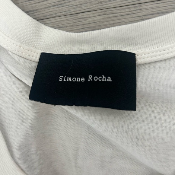 Simone Rocha Asymmetrical Tshirt Dress Tulle Size S - Picture 6 of 6